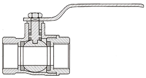 Шаровый кран ASTM
